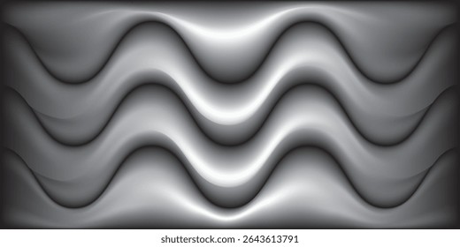 modern black gradient and wave background. background for banner backdrop. eps 10