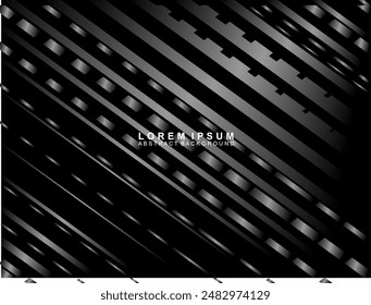 Modern black metal texture steel background. 3d iron sheet. Perfect for banners, posters, covers, brochures, flyers, websites, etc.	