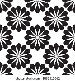 Concepto gráfico de patrones negros modernos. Decoración casera.