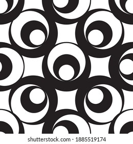 Modern black pattern graphic concept. Home decoration