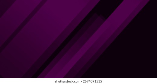 Fondo abstracto negro y púrpura moderno con movimiento brillante púrpura y efectos de luz de alta velocidad. Diseño de fondo moderno, cartel, Anuncio, volante, cubierta