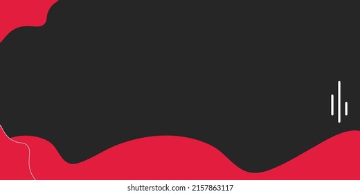 Modern black and red abstract background design for Presentation. red minimal abstract.Trendy simple fluid color abstract background, architecture abstract,background shapes, illustration,vector