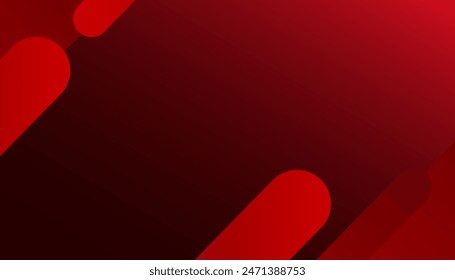 Fondo abstracto negro rojo moderno. Composición de Formas dinámicas. Aplicable para Tarjeta de regalo, portada, póster. Diseño de póster
