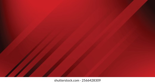 Modern black red abstract background. Dynamic shapes composition. Eps10 vector