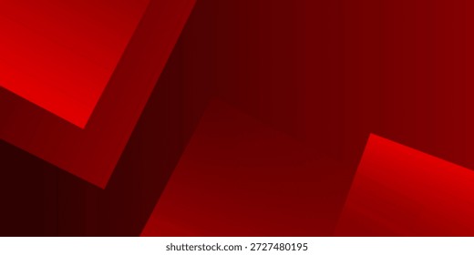 Fondo abstracto rojo negro moderno. Composición de Formas dinámicas. Vector Eps10