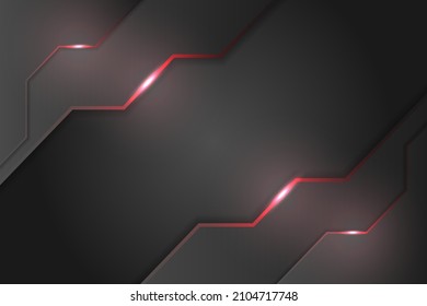 modern black and red background with element