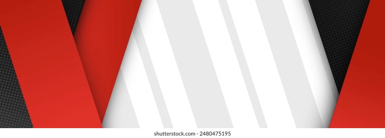modern black and red banner background. vector abstract graphic design banner pattern background template.