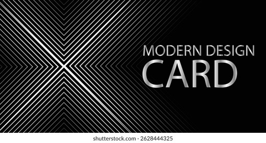 Vector negro moderno Tecnología 3D Resplandor futurista con Formas de línea Anuncio Línea blanca abstracta moderna moderna para Anuncio, cubierta, Fondo de pantalla, tarjeta y Web