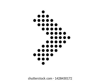 Modern black vector arrow isolated on white. Arrow icon. Arrow vector icon. Arrow. Arrows vector illustration