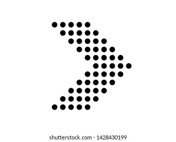 Modern black vector arrow isolated on white. Arrow icon. Arrow vector icon. Arrow. Arrows vector illustration