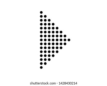 Modern black vector arrow isolated on white. Arrow icon. Arrow vector icon. Arrow. Arrows vector illustration