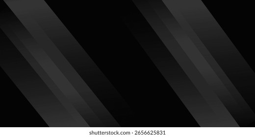 Fondo abstracto blanco y negro moderno. Minimalista. Gradiente. Anuncio gris oscuro con Formas geométricas, líneas, rayas y triángulos.