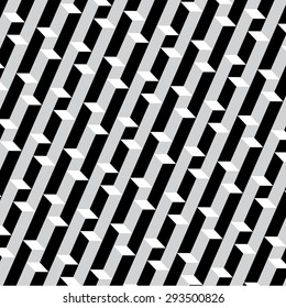 Modern black & white background, can be used for graphic or website layout, Vector illustration EPS10.