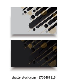 modern black and white gradient trendy template background vector illustration EPS10