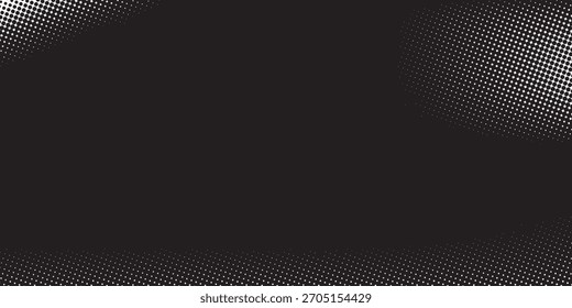 Moderno diseño de Plantilla de ilustración de fondo de semitono blanco y negro. Vector eps 10