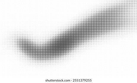 Modern Black and White Halftone Texture for Promotional Graphics