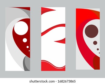 ideas modernas de diseño de plantillas de fondo vectorial abstracto en blanco