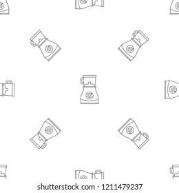 Modern blender pattern seamless vector repeat geometric for any web design