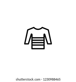 Modern blouse icon