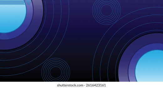 modern blue abstract background for banner