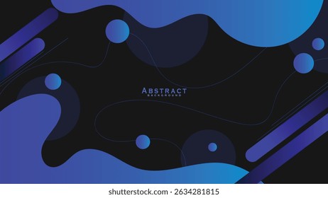 Modern blue abstract background creative design