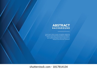 modern blue abstract background design template