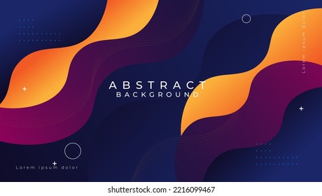 Modern blue Abstract background design