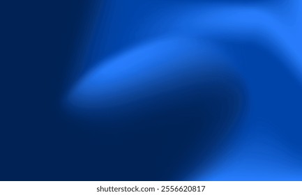 Modern blue abstract background design. Colorful curved smooth gradient for banner, advertising, surface, branding, greeting, marketing, decoration, commercial, artwork, website, celebration, idea