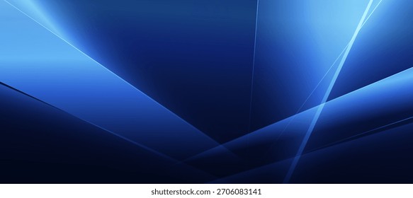 Fondo Abstractas azul moderno con líneas diagonales y polígono Fondo elegante y Anuncio producto de negocios presente