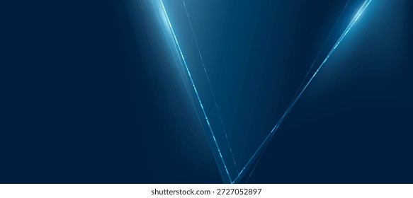 Fondo Abstractas azul moderno con líneas diagonales y polígono Fondo elegante y Anuncio producto de negocios presente