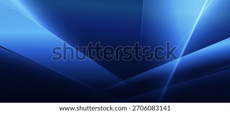 Modern Blue Abstract background with diagonal lines and polygon elegant background and banner business product present