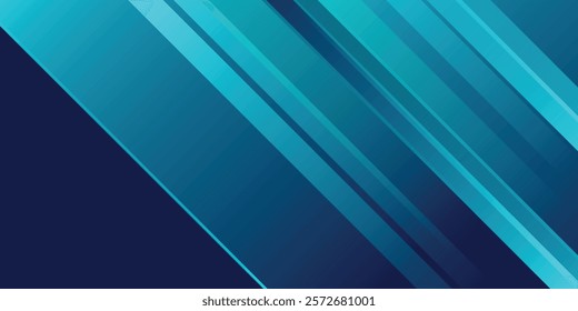 modern blue abstract background with elegant bright diagonal lines