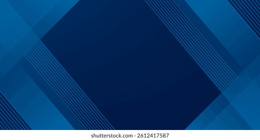 modern blue abstract background with elegant bright diagonal lines eps 10
