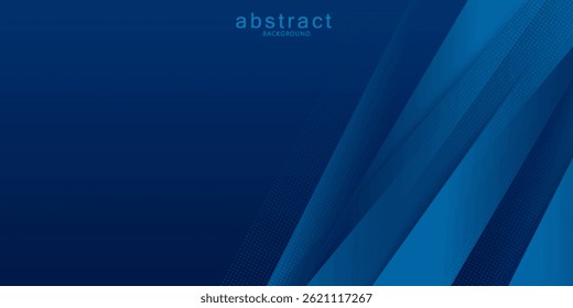 Fondo abstracto azul moderno con líneas diagonales brillantes elegantes