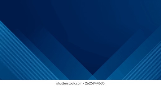 moderner blauer abstrakter Hintergrund mit eleganten hellen diagonalen Linien