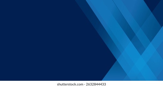 fundo abstrato azul moderno com linhas diagonais brilhantes elegantes
