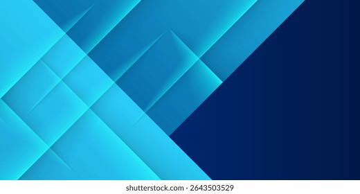 fundo abstrato azul moderno com linhas diagonais brilhantes elegantes. linhas dinâmicas vetoriais 