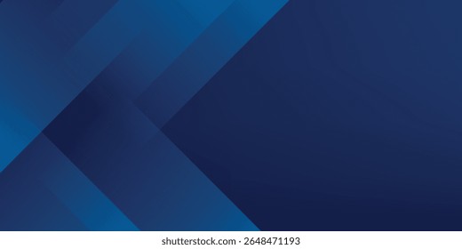 Fondo abstracto azul moderno con líneas diagonales brillantes elegantes