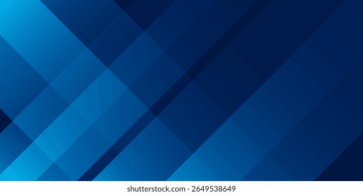 Modern blue abstract background with elegant bright diagonal art modern design
