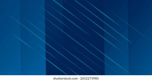 modern blue abstract background with elegant bright diagonal lines