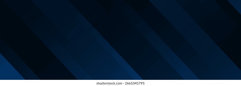 Fondo abstracto azul moderno con líneas diagonales brillantes elegantes