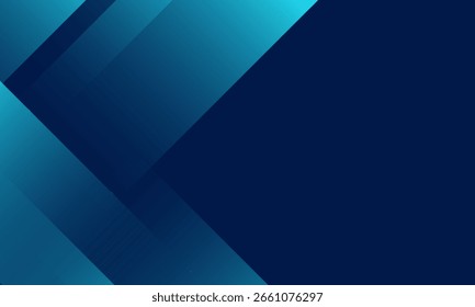 Fondo abstracto azul moderno con líneas diagonales brillantes elegantes
