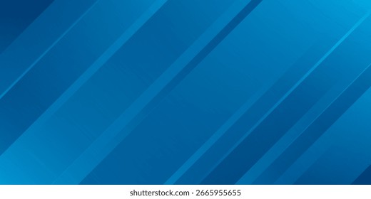 Fondo abstracto azul moderno con líneas diagonales brillantes elegantes