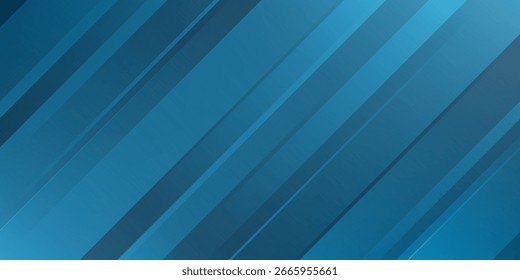 Fondo abstracto azul moderno con líneas diagonales brillantes elegantes