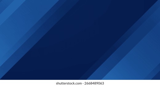 fundo abstrato azul moderno com linhas diagonais brilhantes elegantes. Eps 10