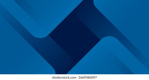 moderner blauer abstrakter Hintergrund mit eleganten hellen diagonalen Linien