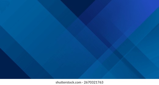 Fondo abstracto azul moderno con líneas diagonales brillantes elegantes
