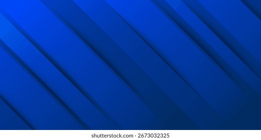 Fondo abstracto azul moderno con líneas diagonales brillantes elegantes