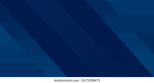 modern blue abstract background with elegant bright diagonal lines