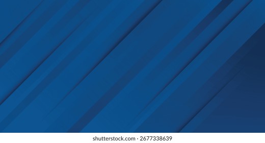 fundo abstrato azul moderno com linhas diagonais brilhantes elegantes